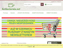 Tablet Screenshot of herbaciarnia.net